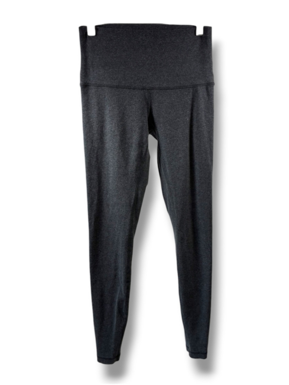 Lululemon Wunder Under HR Pant 29” in Heathered Black Cotton Size 8